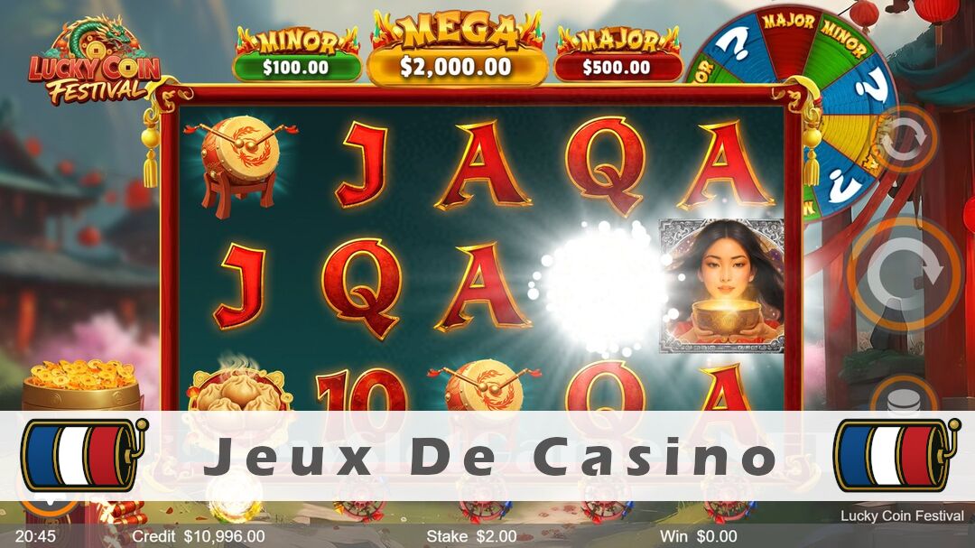 Démo de la machine à sous Lucky Coin Festival Slot