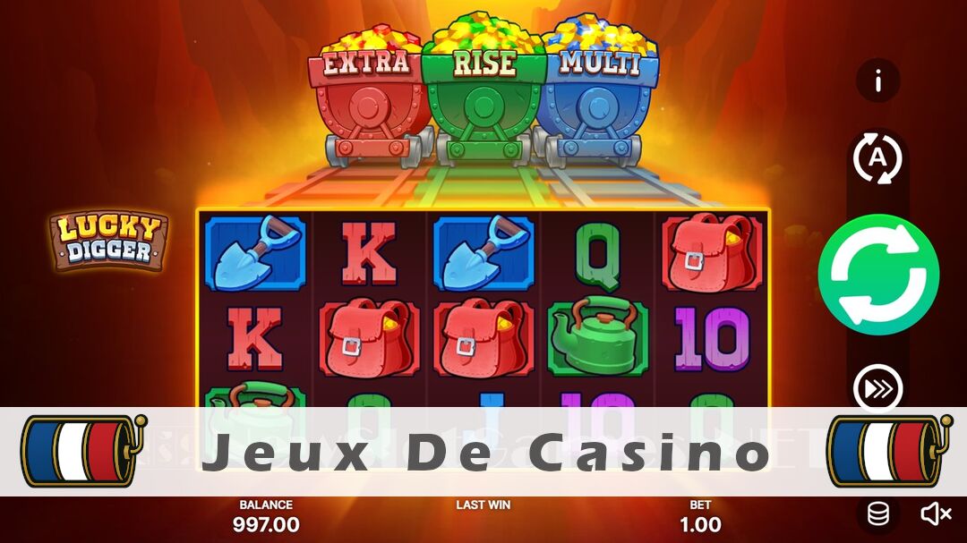 Démo de la machine à sous Lucky Digger Slot