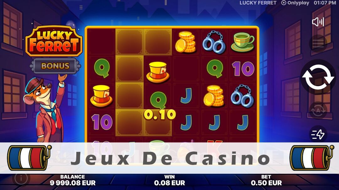 Démo de la machine à sous Lucky Ferret Slot