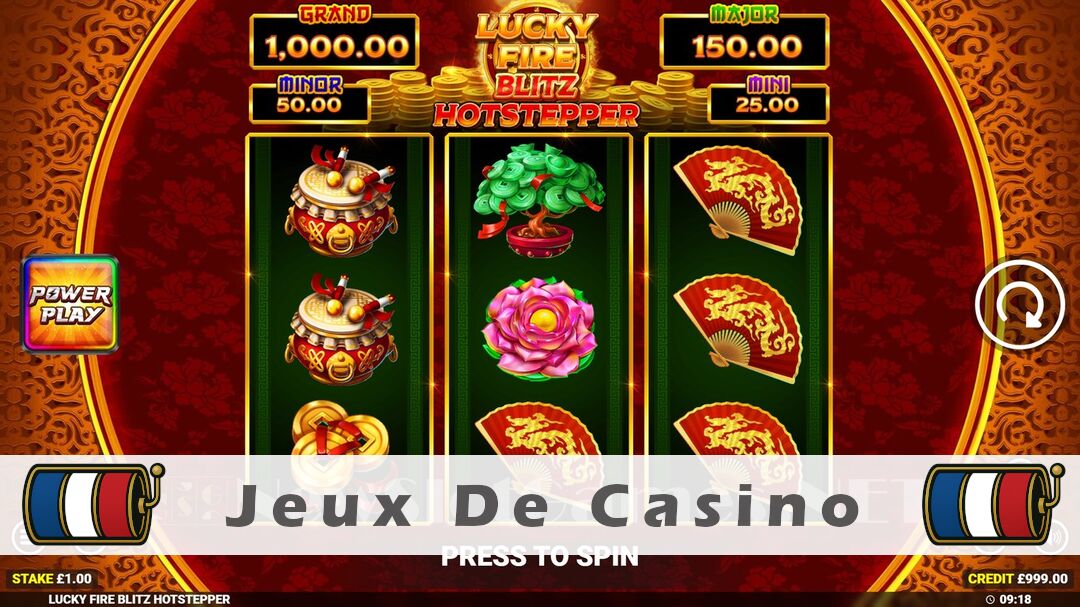 Démo de la machine à sous Lucky Fire Blitz Hotstepper Slot