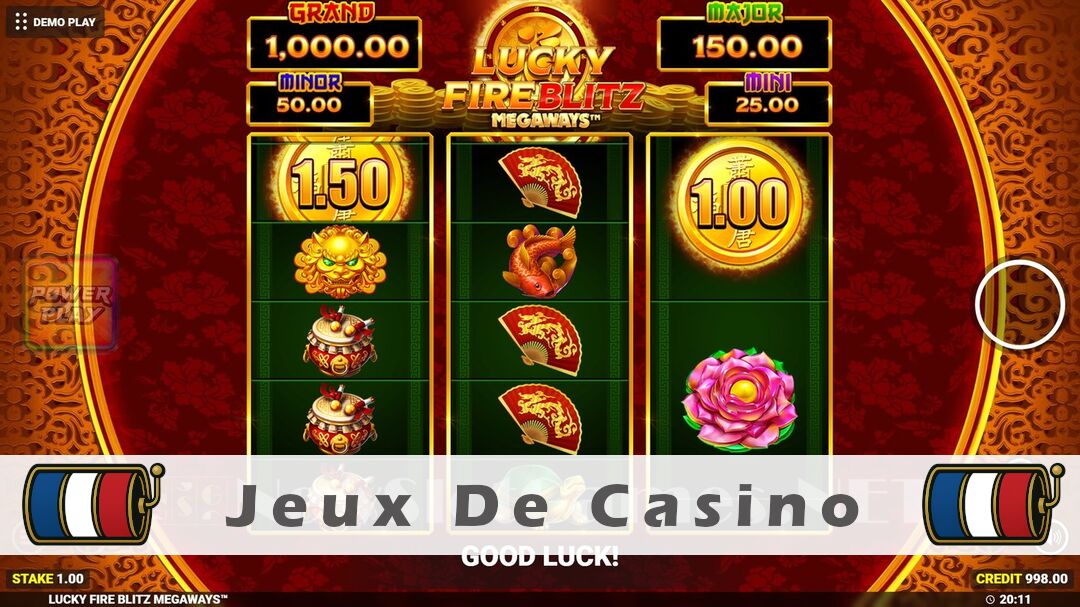 Démo de la machine à sous Lucky Fire Blitz Megaways Slot