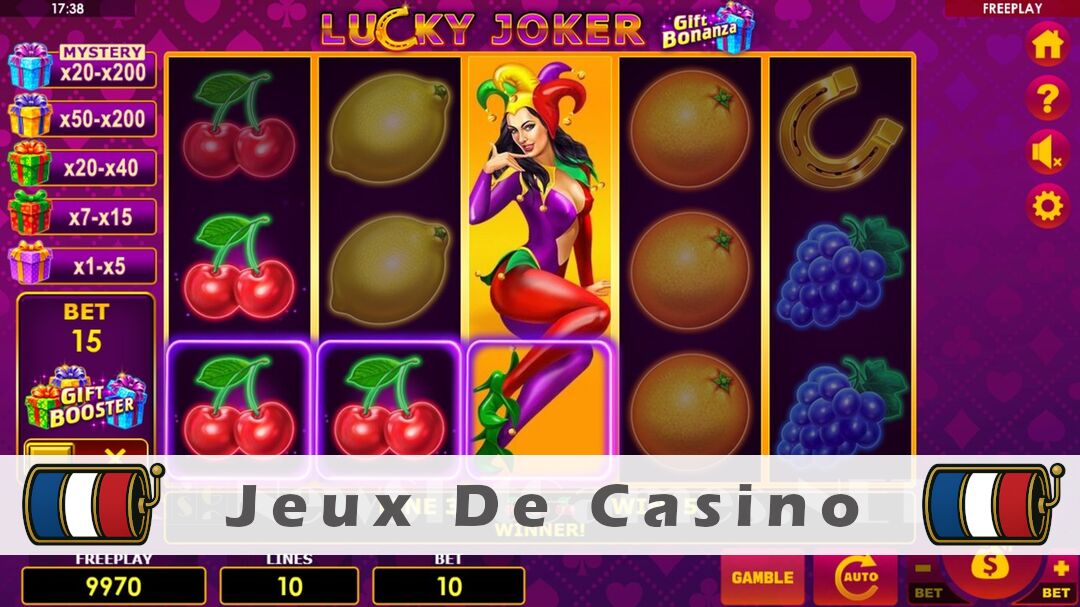 Démo de la machine à sous Lucky Joker Gift Bonanza Slot