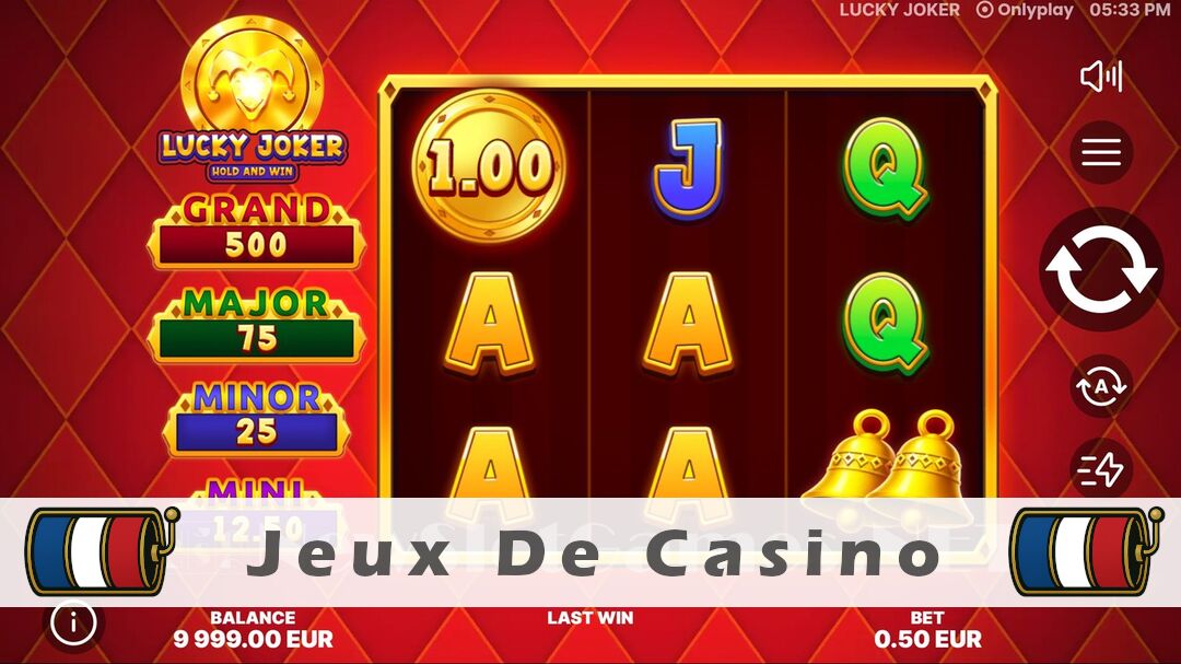 Démo de la machine à sous Lucky Joker Hold and Win Slot