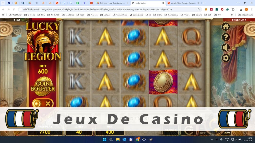 Démo de la machine à sous Lucky Legion Slot