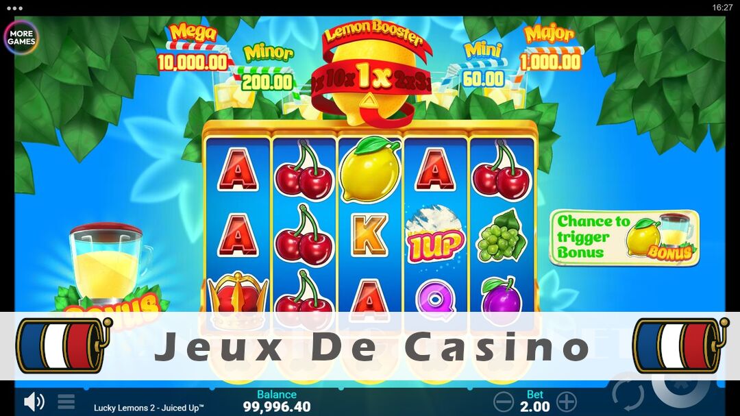 Démo de la machine à sous Lucky Lemons 2 - Juiced Up Slot
