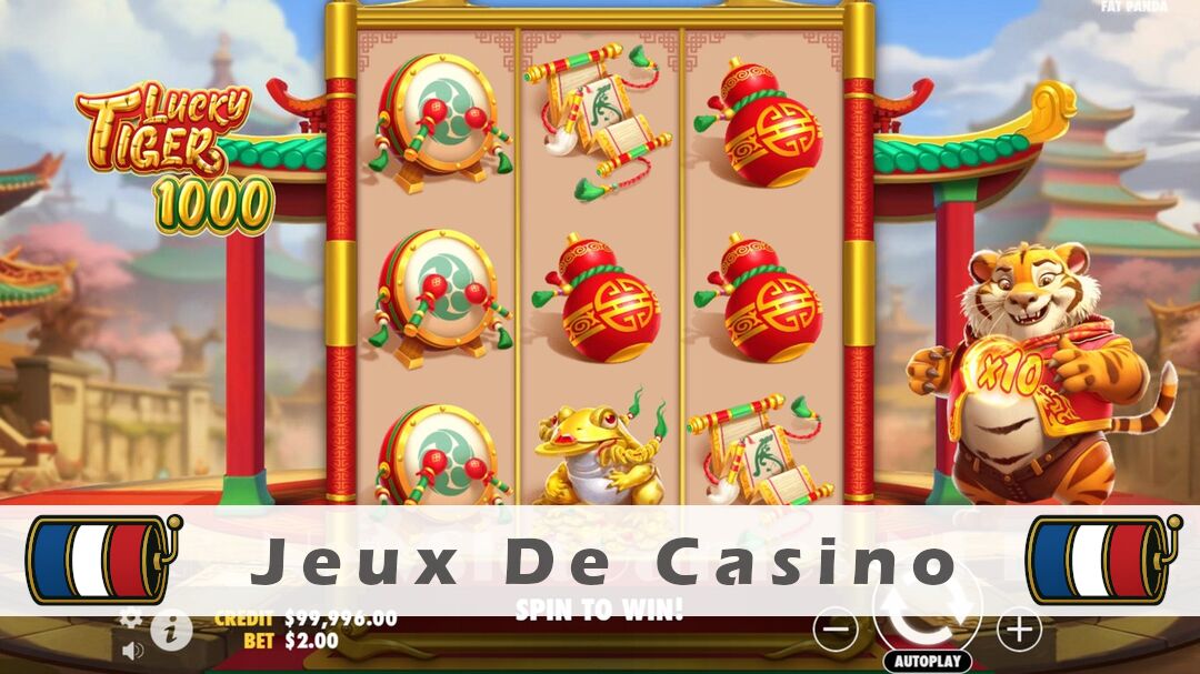 Démo de la machine à sous Lucky Tiger 1000 Slot