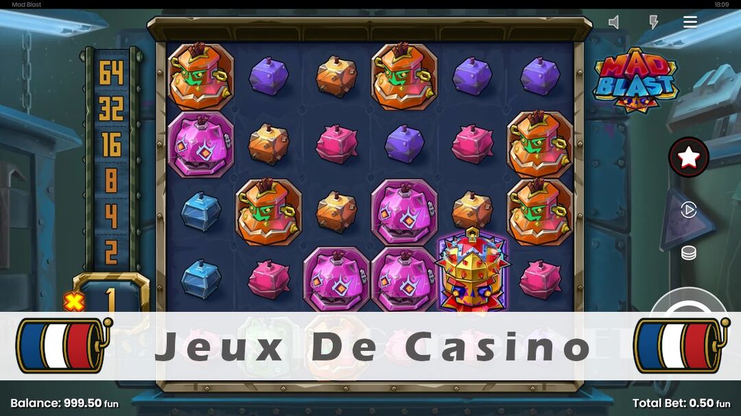 Démo de la machine à sous Mad Blast Slot