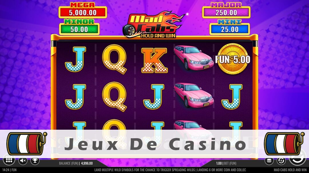 Démo de la machine à sous Mad Cabs Hold & Win Slot