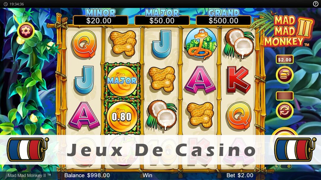 Démo de la machine à sous Mad Mad Monkey 2 Slot