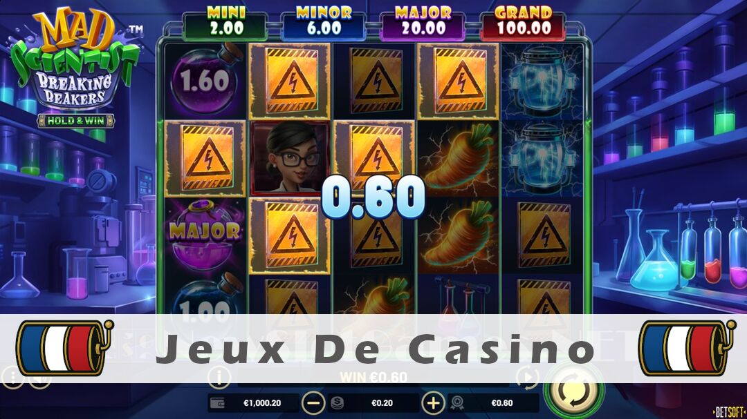 Démo de la machine à sous Mad Scientist Breaking Beakers Slot