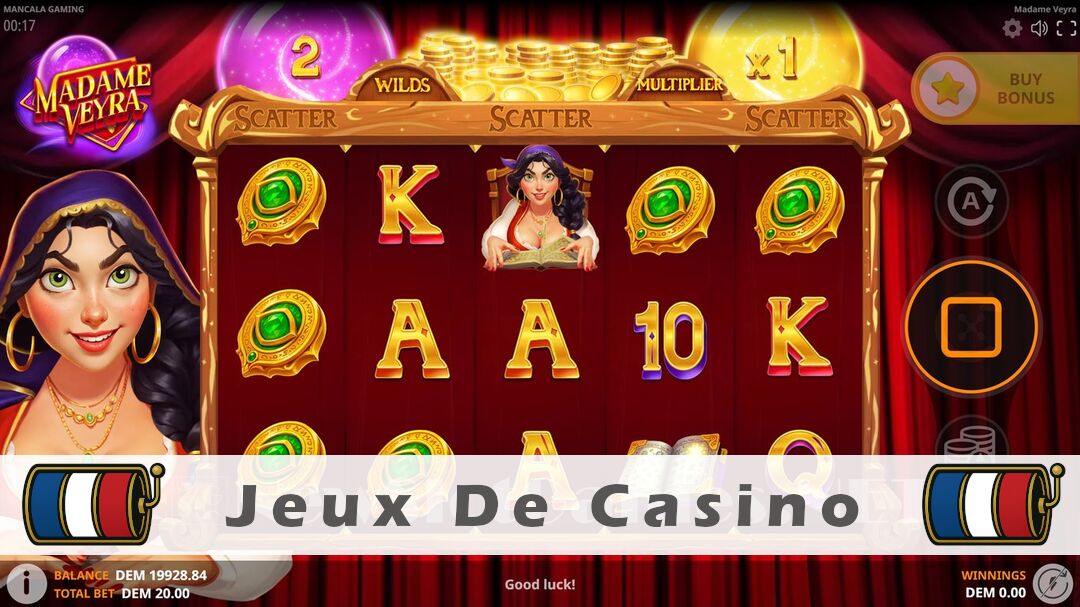 Démo de la machine à sous Madame Veyra Slot