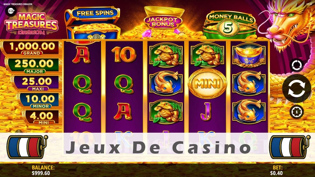 Démo de la machine à sous Magic Treasures Dragon Slot