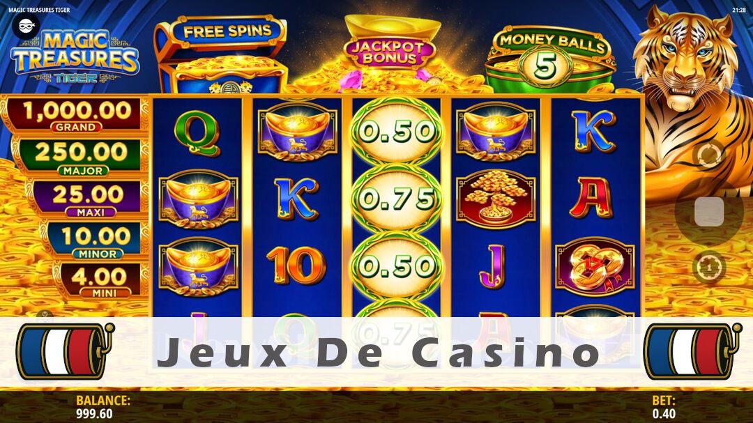 Démo de la machine à sous Magic Treasures Tiger Slot