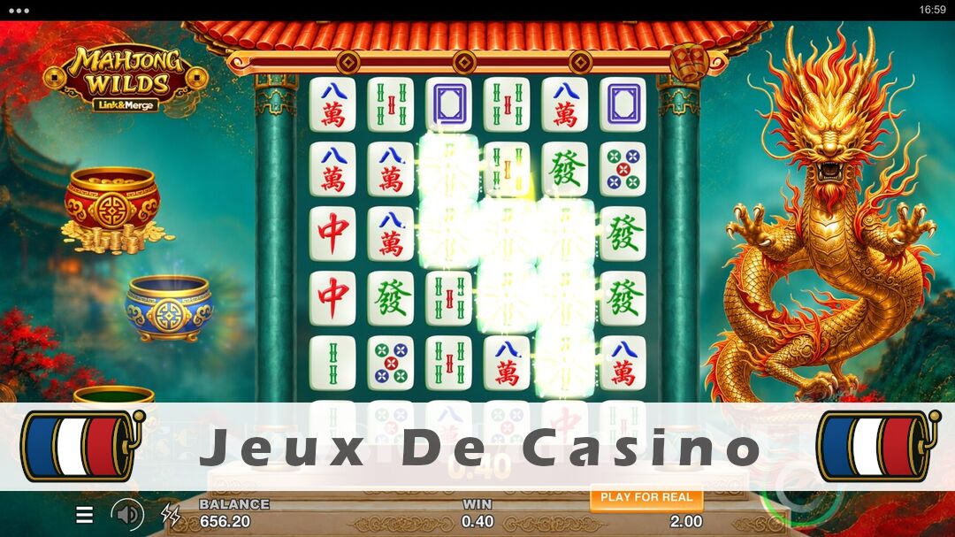 Démo de la machine à sous Mahjong Wilds Link&Merge Slot