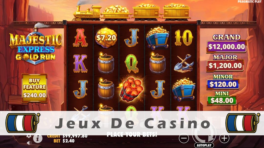 Démo de la machine à sous Majestic Express Gold Run Slot