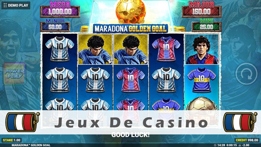 Démo de la machine à sous Maradona Golden Goal Slot