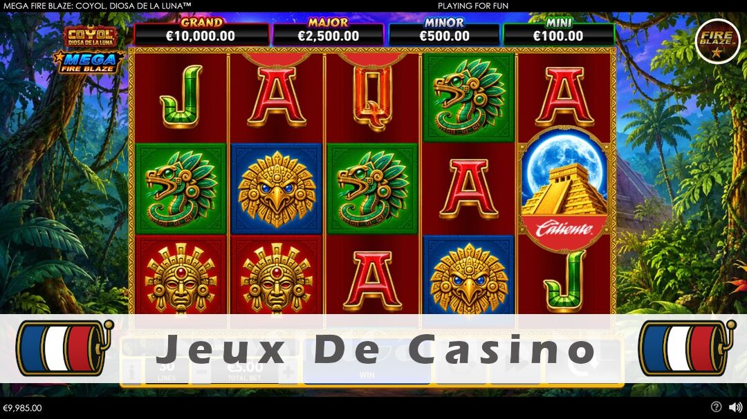 Démo de la machine à sous Mega Fire Blaze Coyol, Diosa de la Luna Slot