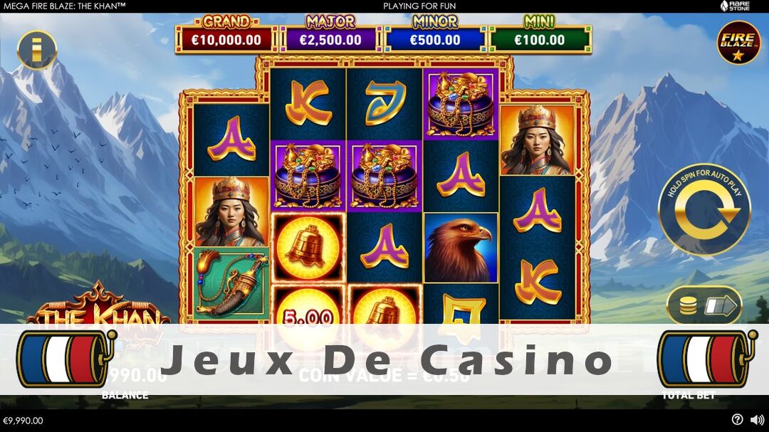 Démo de la machine à sous Mega Fire Blaze The Khan Slot