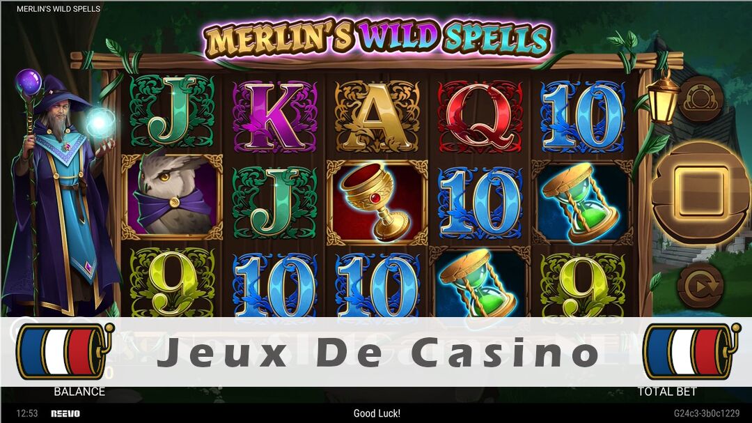 Démo de la machine à sous Merlins Wild Spells Slot