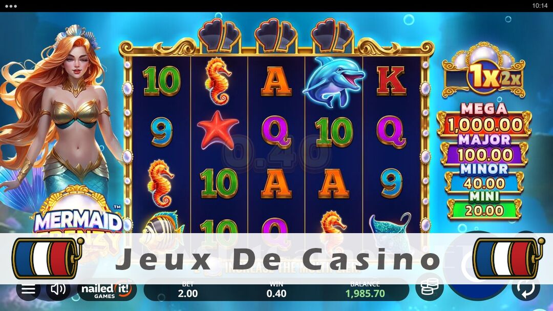 Démo de la machine à sous Mermaid Frenzy Slot