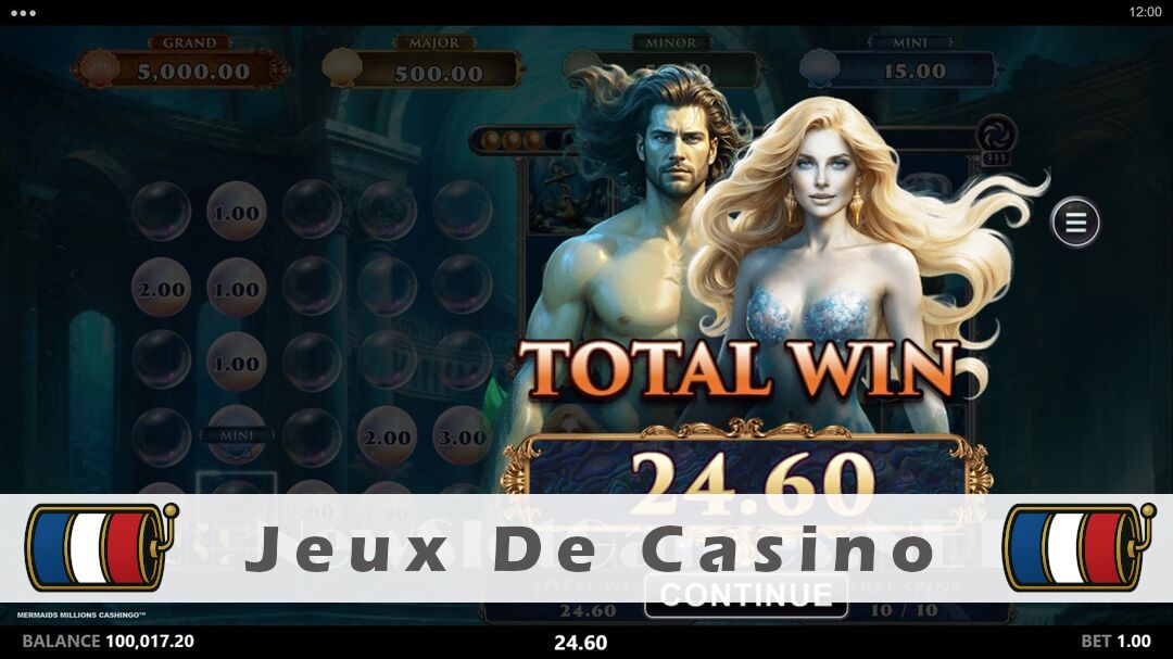 Démo de la machine à sous Mermaids Millions Cashingo Slot