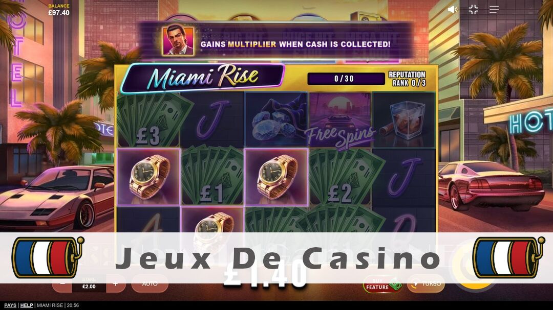 Démo de la machine à sous Miami Rise Slot