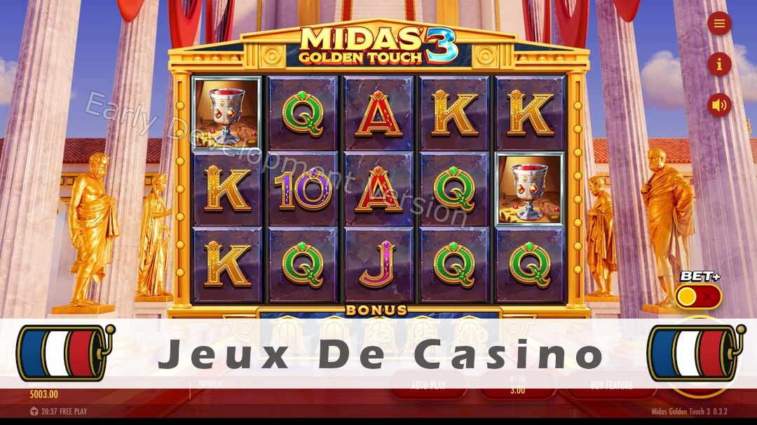 Démo de la machine à sous Midas Golden Touch 3 Slot