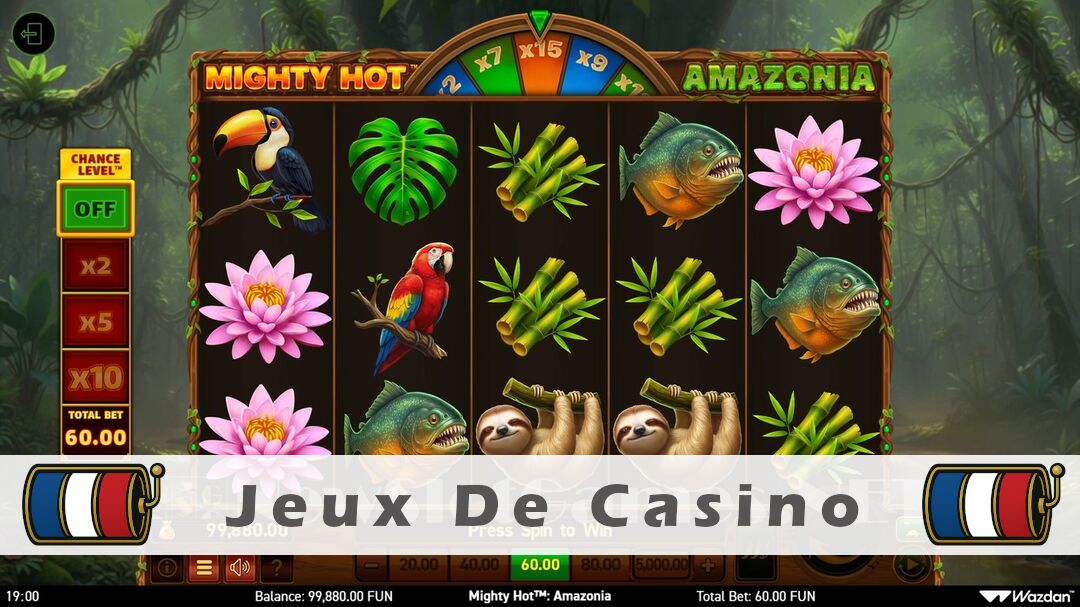 Démo de la machine à sous Mighty Hot Amazonia Slot
