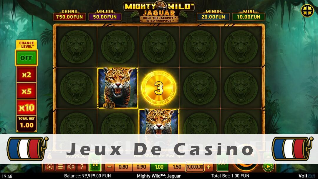Démo de la machine à sous Mighty Wild Jaguar Slot