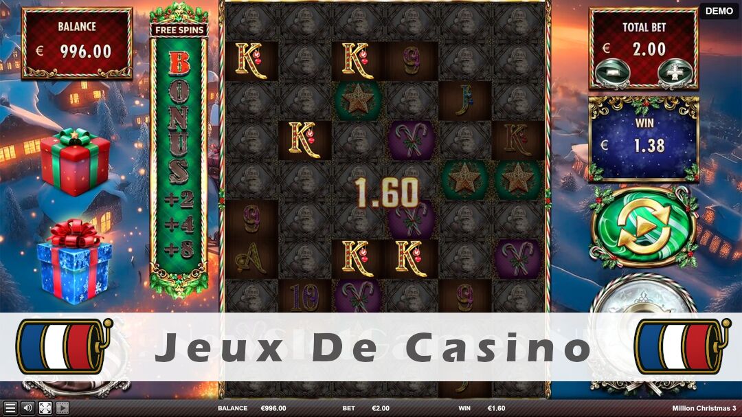 Démo de la machine à sous Million Christmas 3 Slot