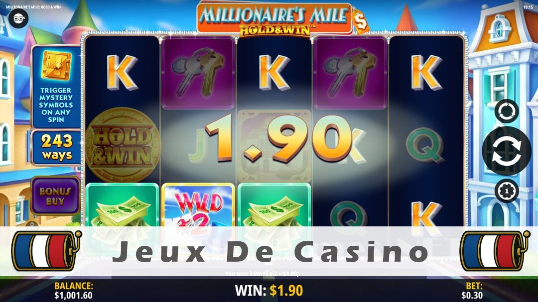 Démo de la machine à sous Millionaires Mile Hold & Win Slot