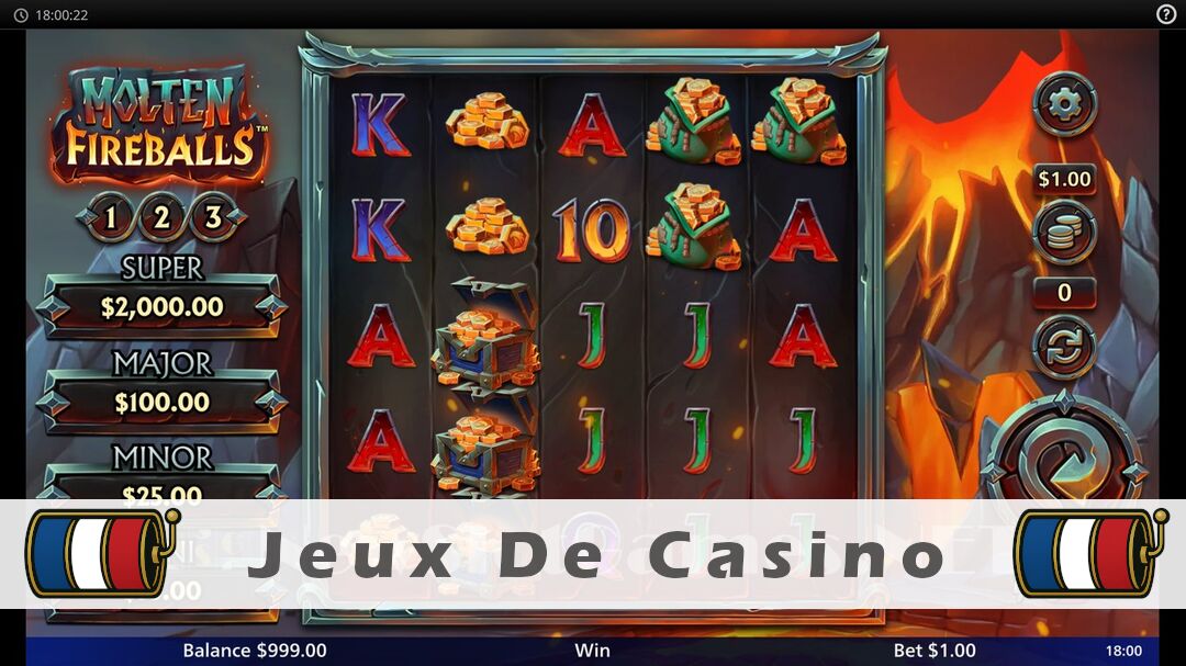 Démo de la machine à sous Molten Fireballs Slot