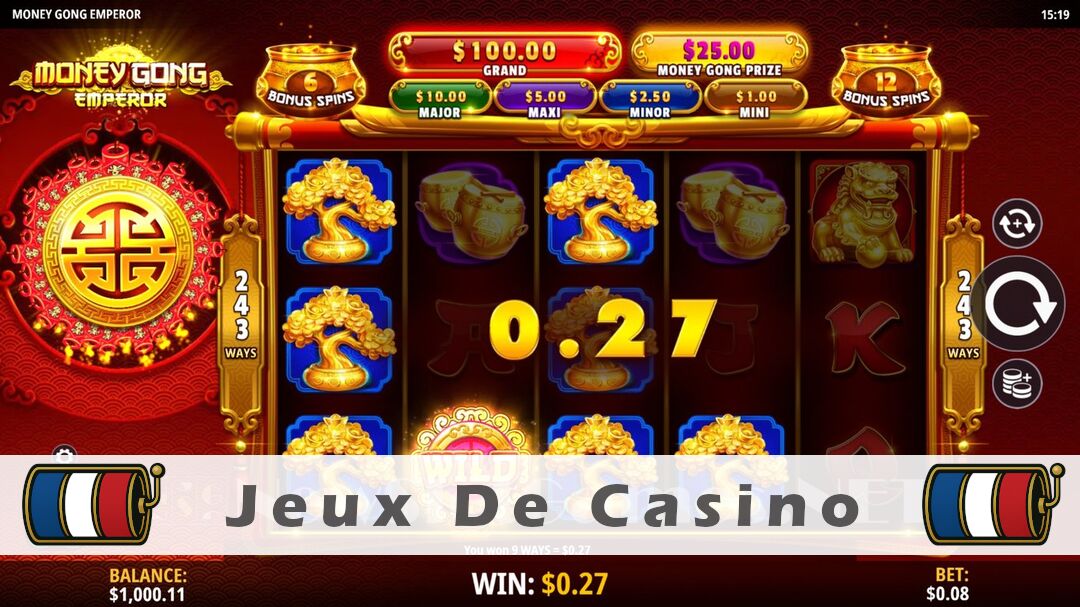 Démo de la machine à sous Money Gong Emperor Slot