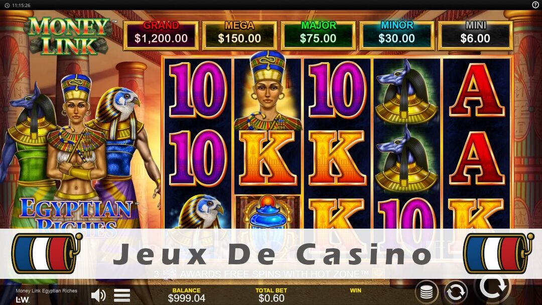 Démo de la machine à sous Money Link Egyptian Riches Slot