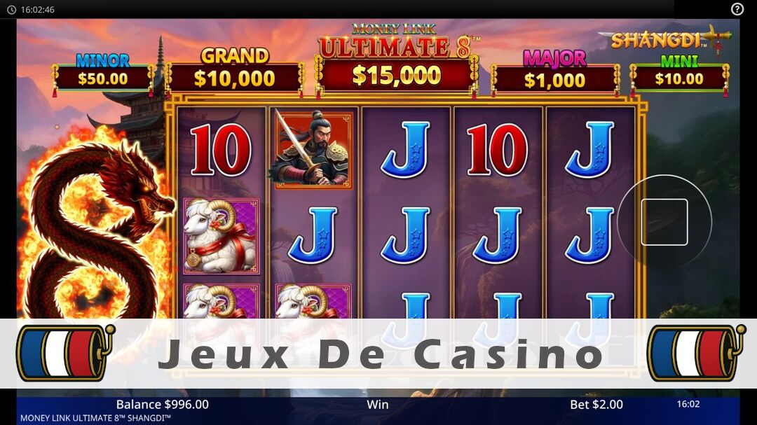 Démo de la machine à sous Money Link Ultimate 8 Shangdi Slot