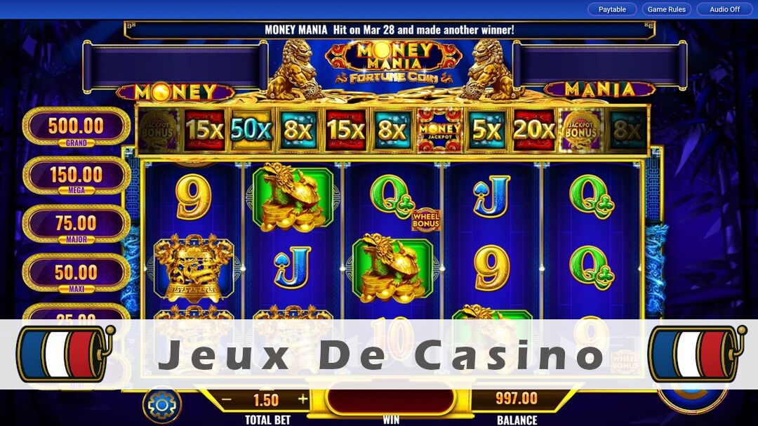 Démo de la machine à sous Money Mania Fortune Coin Slot