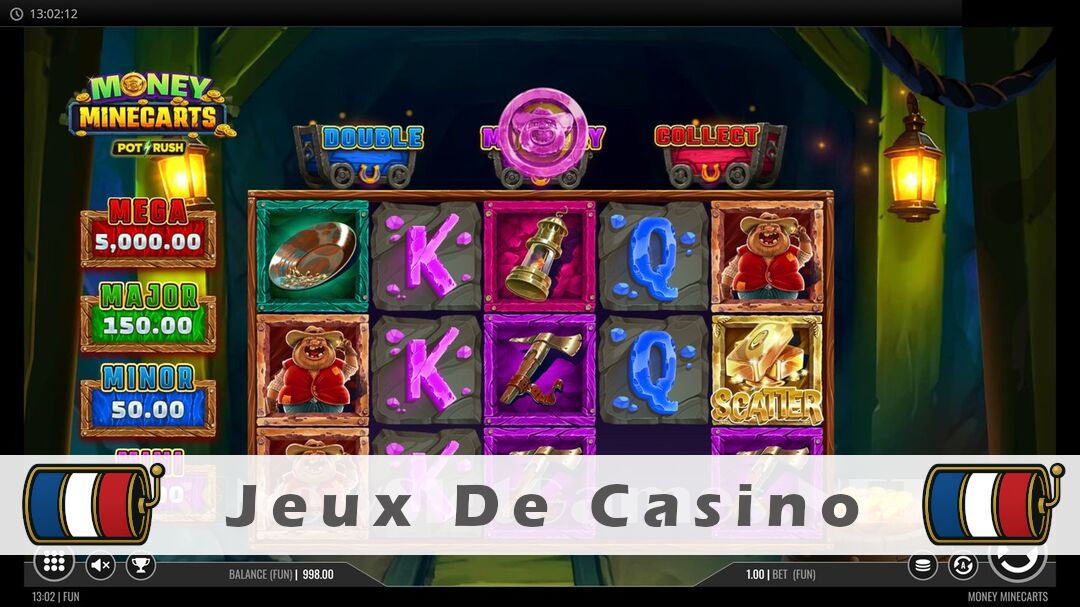 Démo de la machine à sous Money Minecarts Slot
