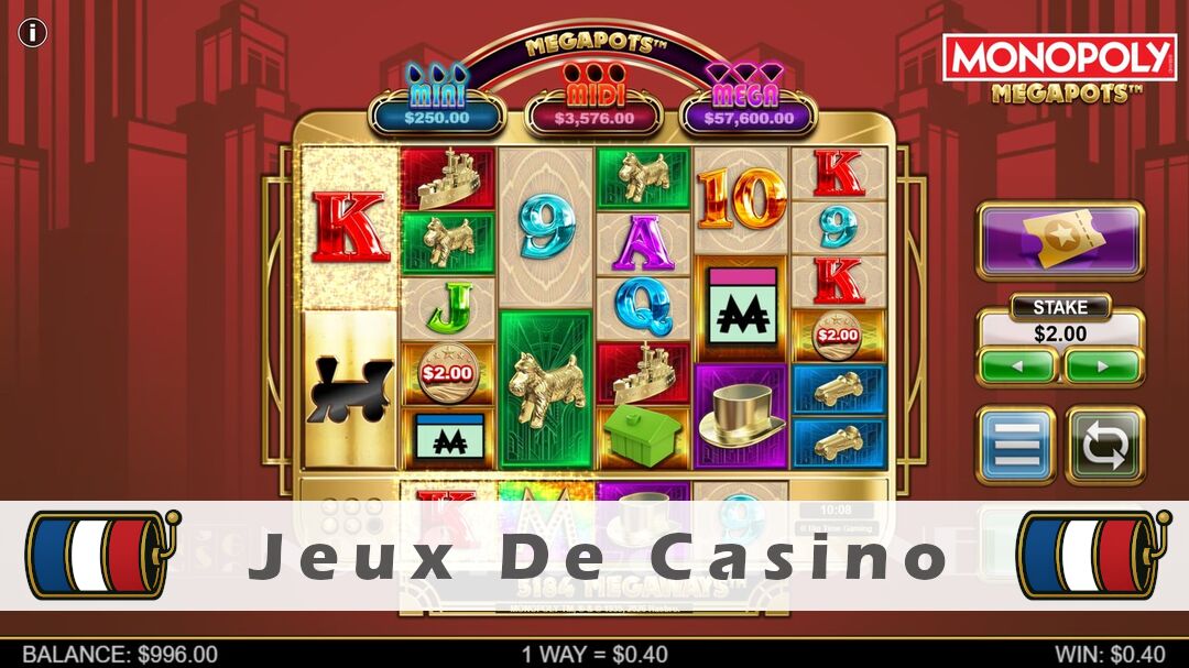 Démo de la machine à sous Monopoly Megapots Slot