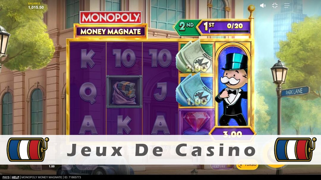 Démo de la machine à sous Monopoly Money Magnate Slot