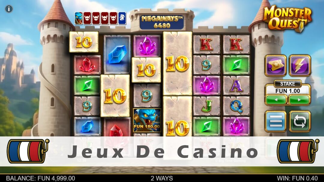 Démo de la machine à sous Monster Quest Slot