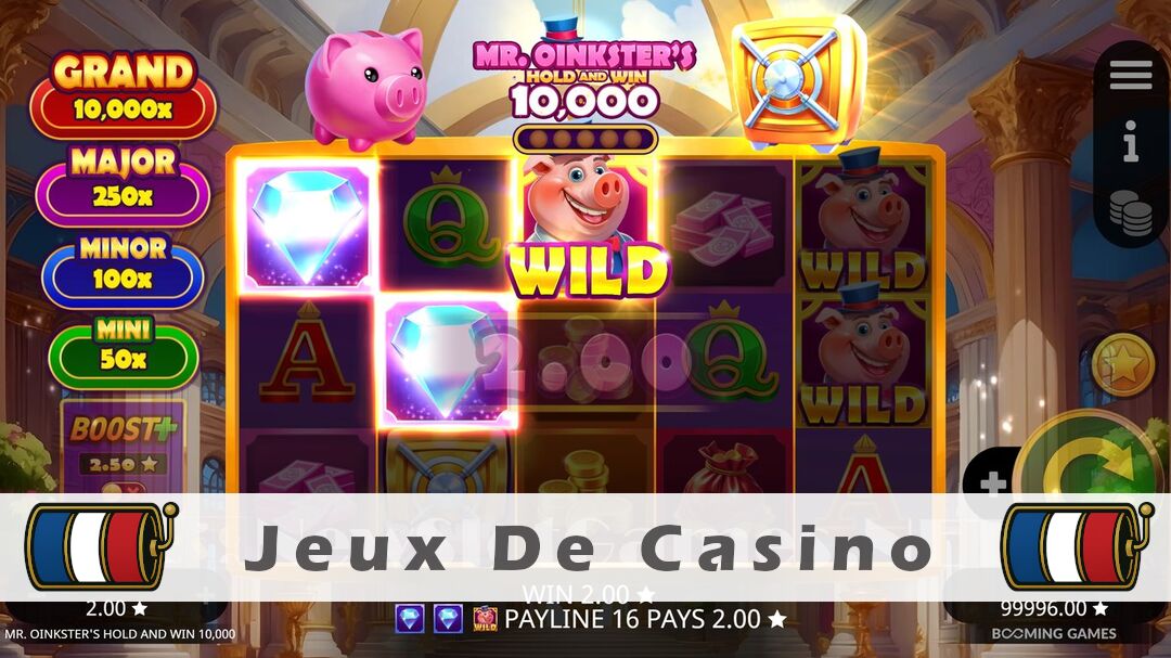 Démo de la machine à sous Mr. Oinksters Hold and Win 10,000 Slot