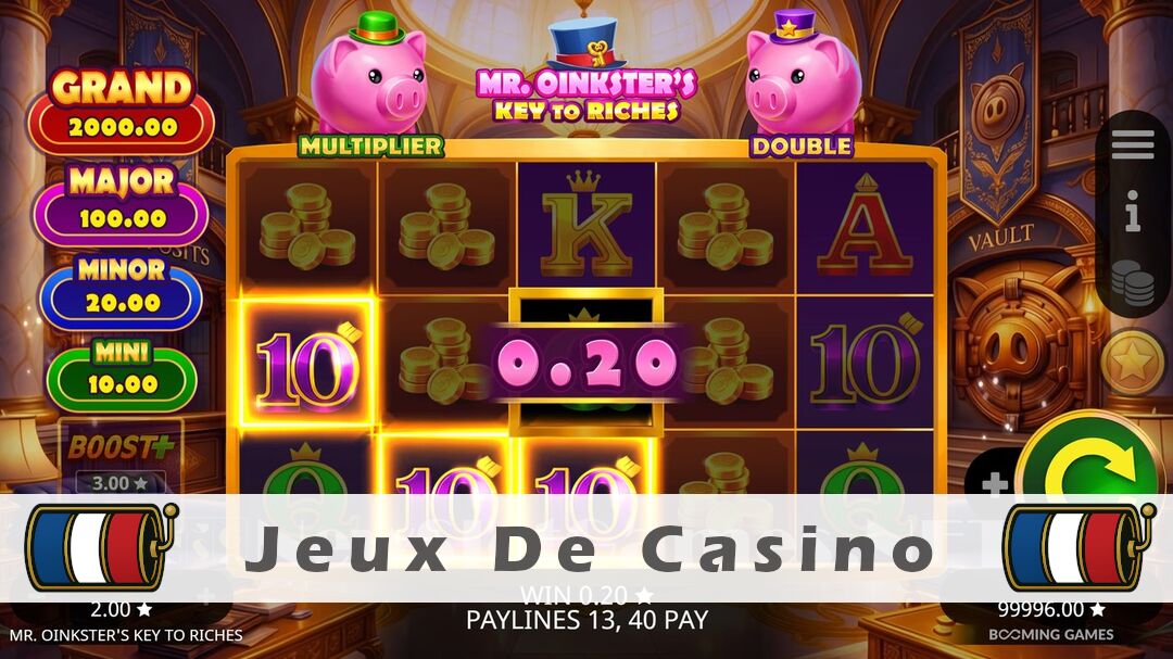Démo de la machine à sous Mr. Oinksters Key To Riches Slot