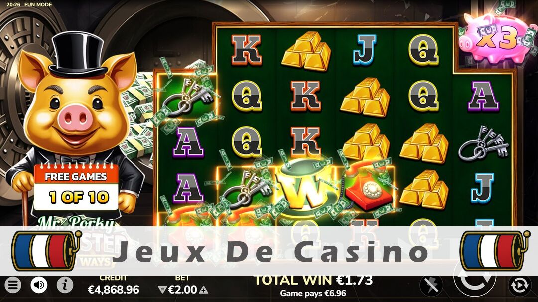 Démo de la machine à sous Mr. Porky Bankster Slot