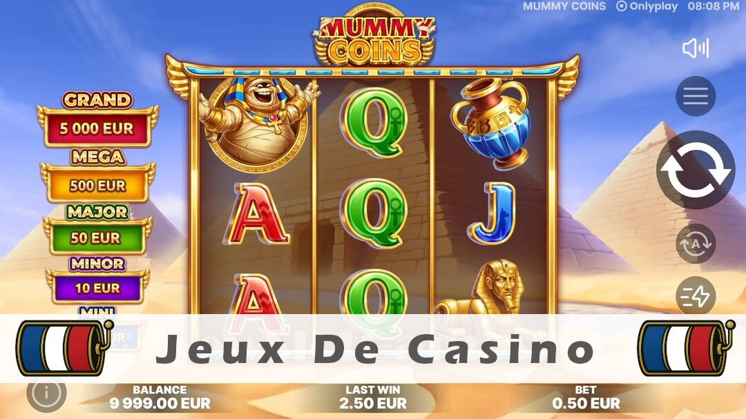 Démo de la machine à sous Mummy Coins Slot
