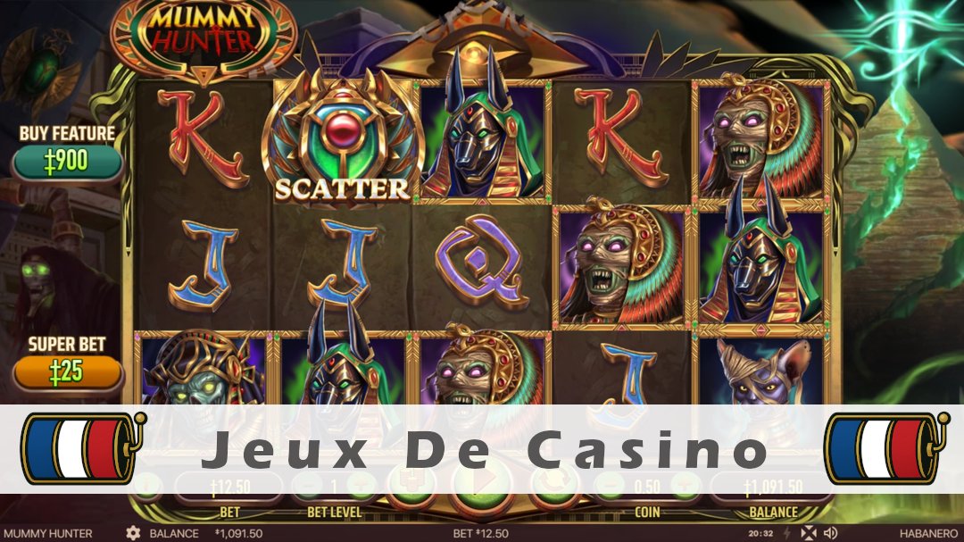 Démo de la machine à sous Mummy Hunter Slot