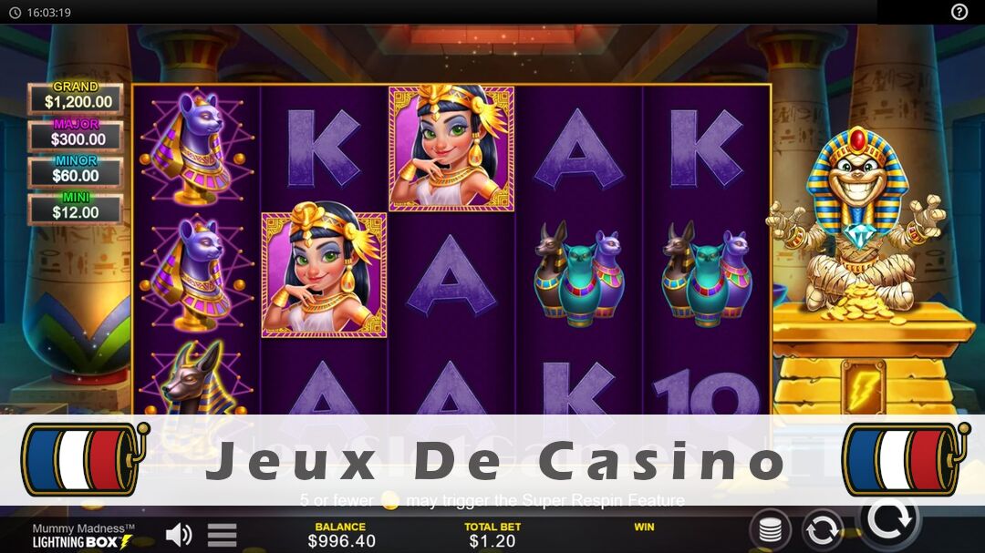Démo de la machine à sous Mummy Madness Slot