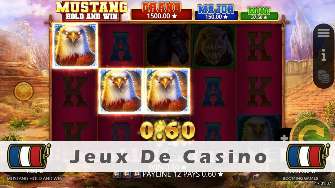 Démo de la machine à sous Mustang Hold and Win Slot