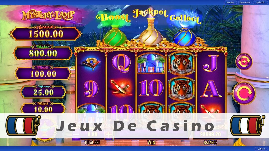 Démo de la machine à sous Mystery of the Lamp Enchanted Palace Slot