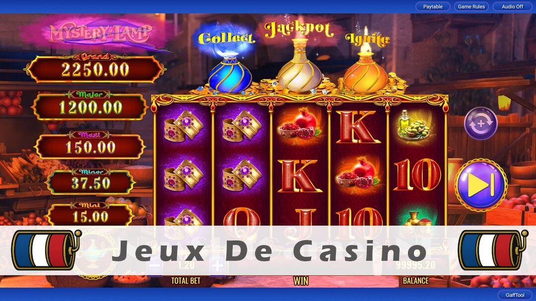 Démo de la machine à sous Mystery of the Lamp Secret Bazaar Slot