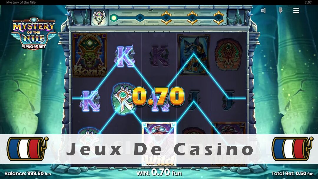 Démo de la machine à sous Mystery of the Nile Slot
